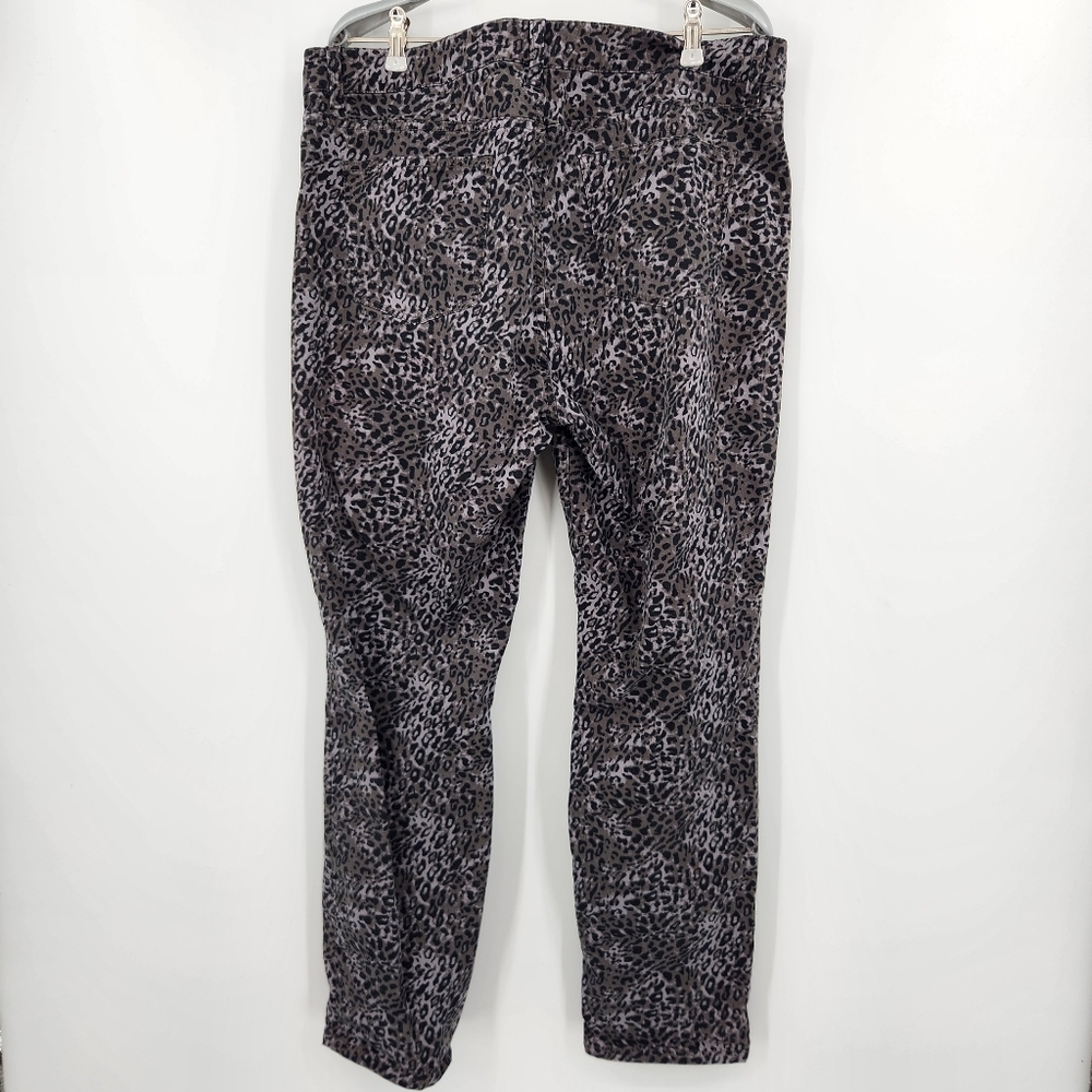 Talbots Leopard Print Signature Pants Womens Size… - image 6